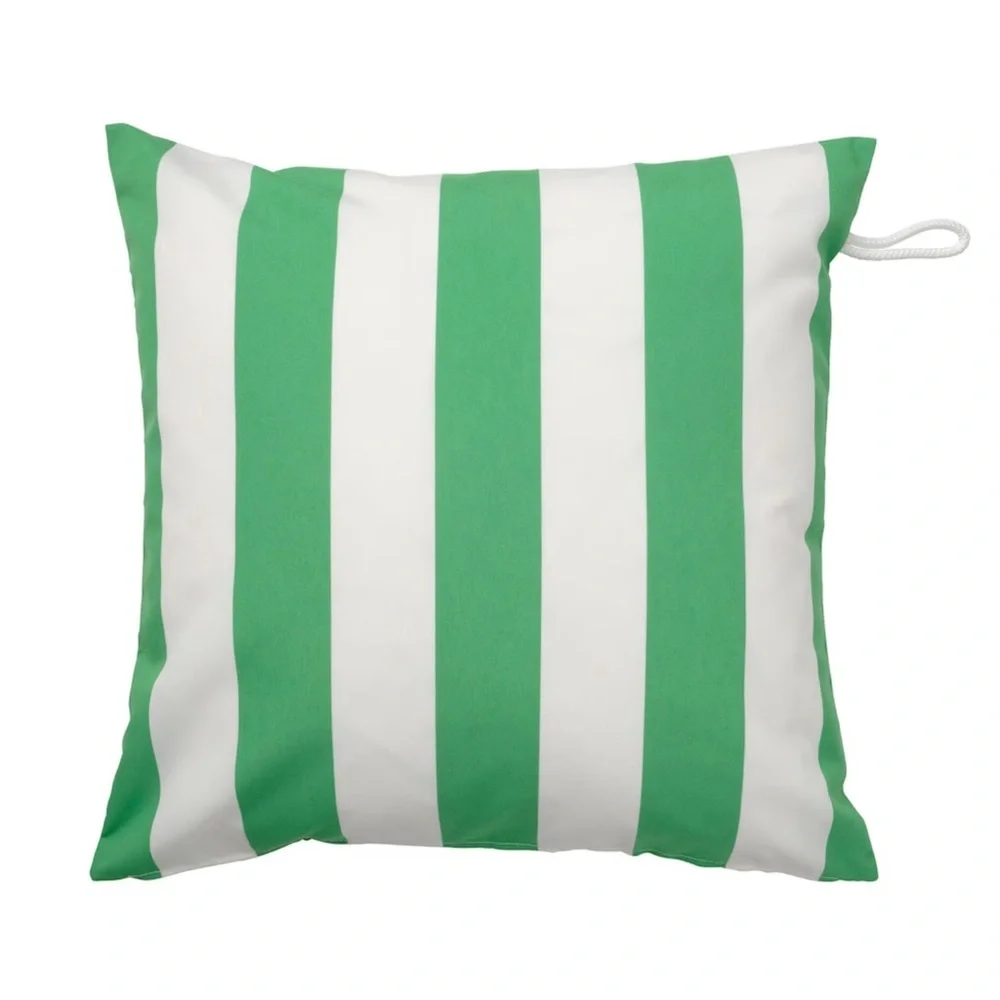 IKEA NEW Cushion Cover (4 pieces) GULLBERGSO (Green & White, 20x20”)